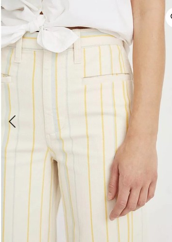 New Madewell Emmett Wide Leg Crop Pants 