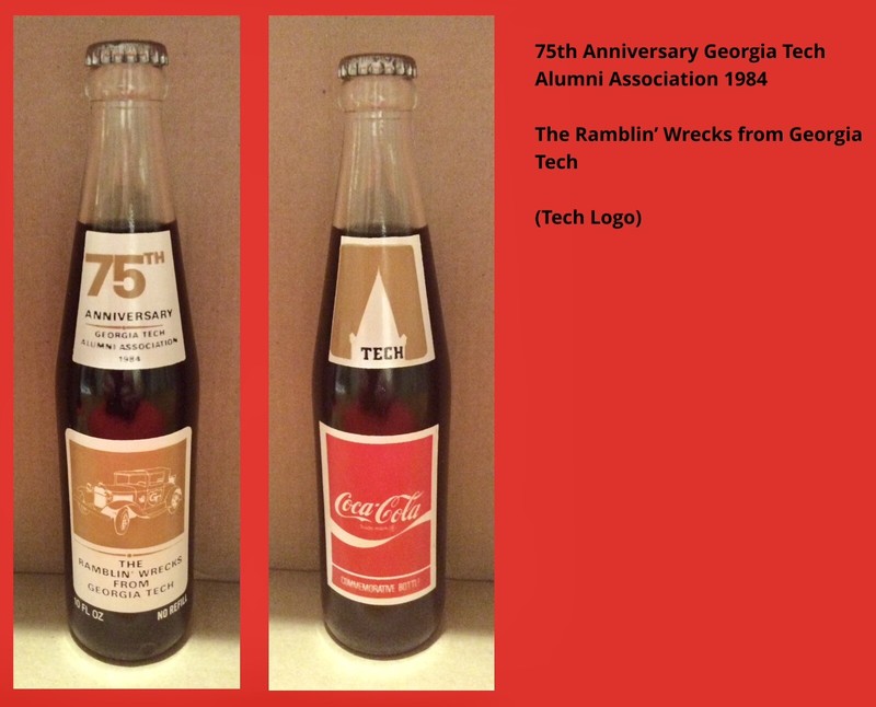 Coca-Cola 10 Oz Bottle - The Ramblin’ Wrecks from Georgia Tech (Make Offer)