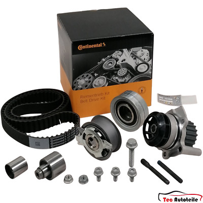 CONTITECH Zahnriemensatz + Wasserpumpe VW Audi 1.6 2.0 CFHD CAYC CFFB CAAB CFCA