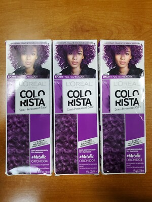 3 Pack: L'Oreal Colorista Semi-Permanent Hair Color 4oz. ea *CHOOSE SHADE* R7P1b