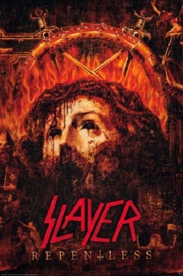 Poster Slayer Repentless Killology Kerry King Tom Araya Paul Bostaph Gary Holt