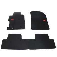 Fits 06-11 Honda Civic 2dr 4dr Floor Mats Carpets Front Rear Nylon Black W Si Fits 06-11 Honda Civic 2dr 4dr Floor Mats Carpets Front Rear Nylon Black W Si