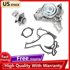 For 2006-2009 Mercedes-Benz CLK350 SLK280 Water Pump Kit + Thermostat Housing US