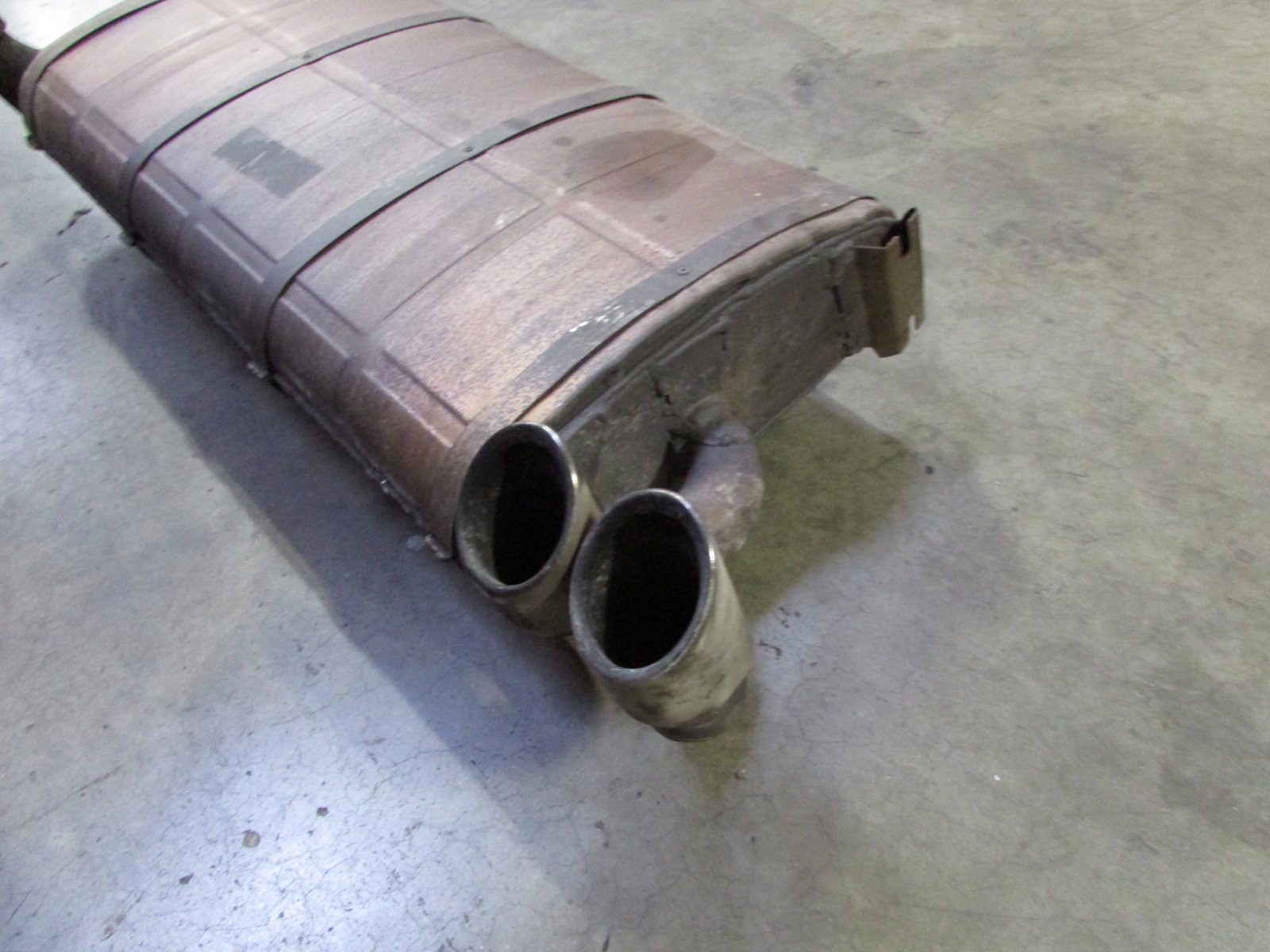 Ferrari F355, Muffler/Exhaust, 5.2 Vehicles Only, Used, Dented Tip, P/N 168568