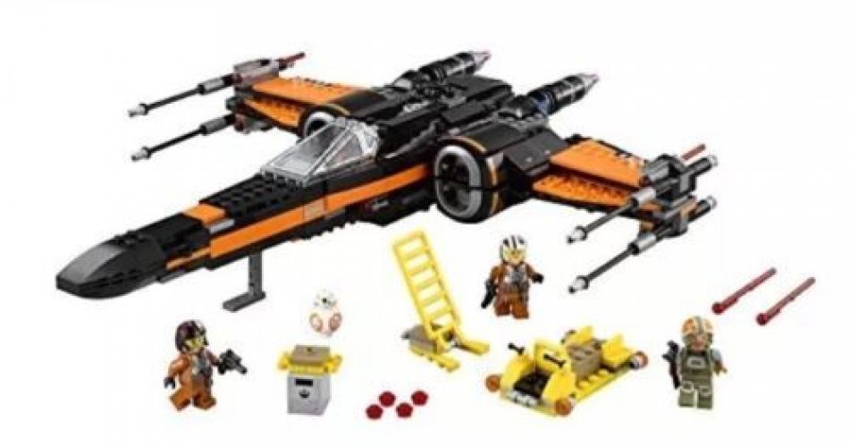 LEGO STAR WARS 75102 Poe's X-Wing Fighter BB8 673419231589| eBay