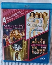 4 Film Favorites: Romantic Comedy Blu-ray Collection Sex and The City 1 & 2