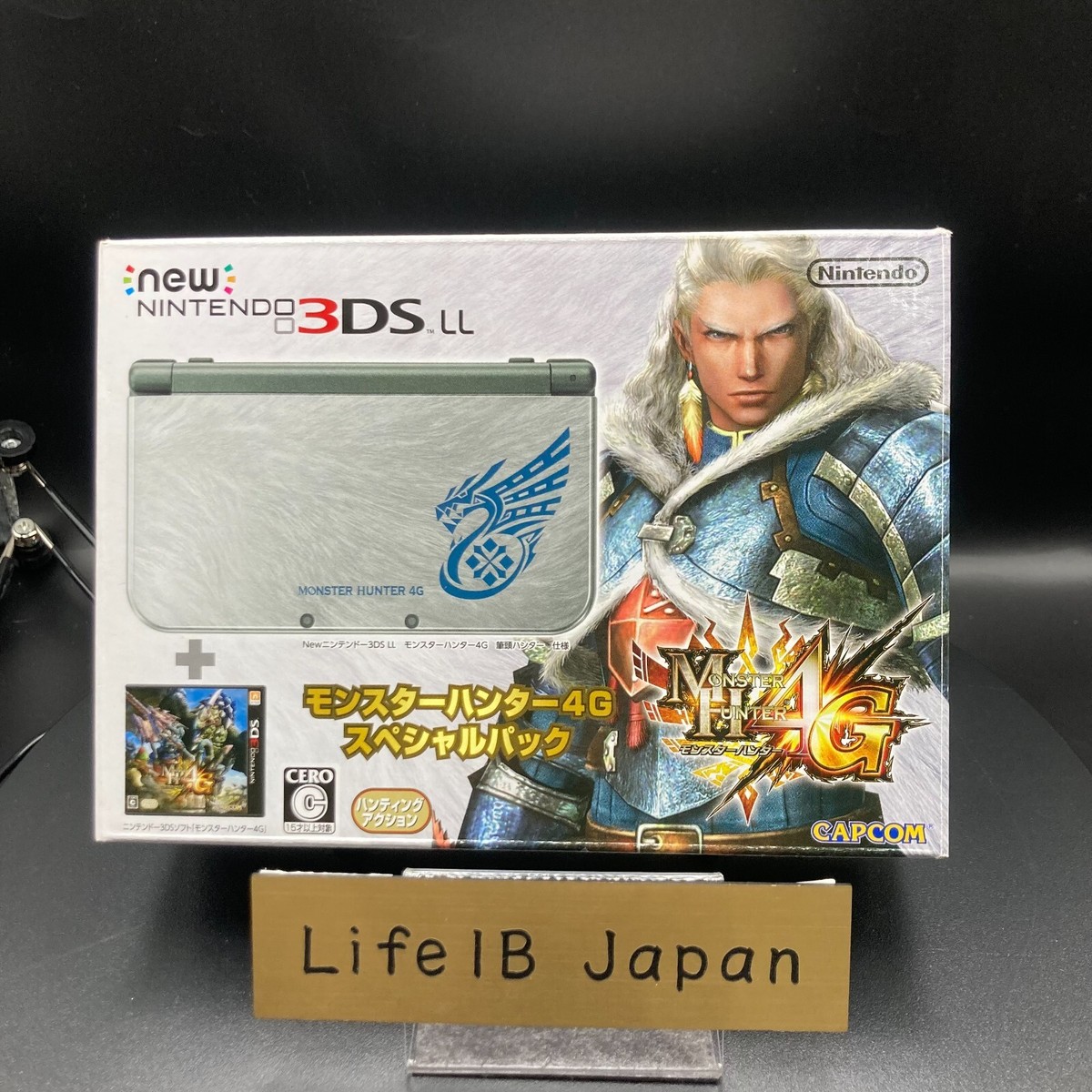 CAPCOMモンスターハンター4G スペシャルパック3DSLL 上画面IPS液晶 上画面ips液晶Newニンテンドー3DSLL モンスターハンター4G new
