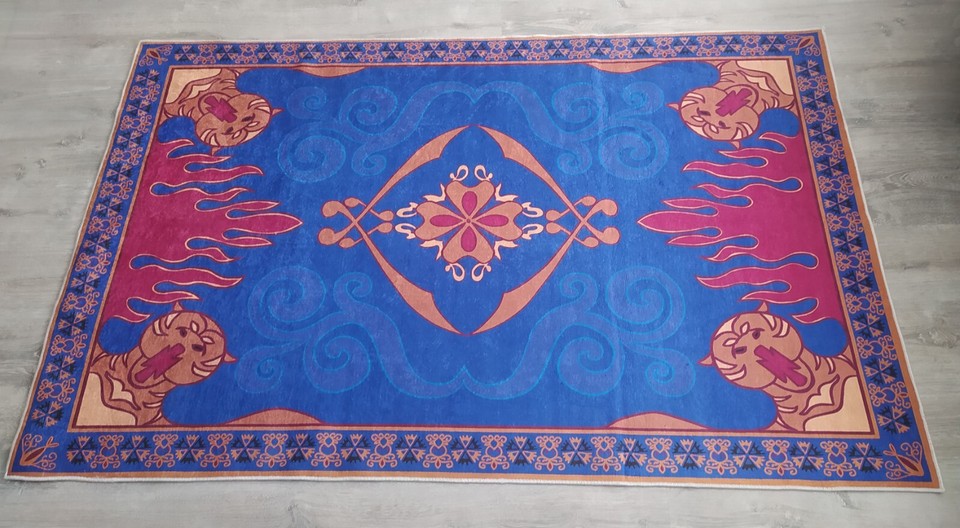 Aladdin Magic Rug, Fantastic Rug, Living Room Rug, Room Rug, Ethnic Rug ...