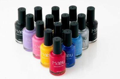 MoYou Stamping Nail Art Design Spezial Nagellack 12 ml Farbe wählbar