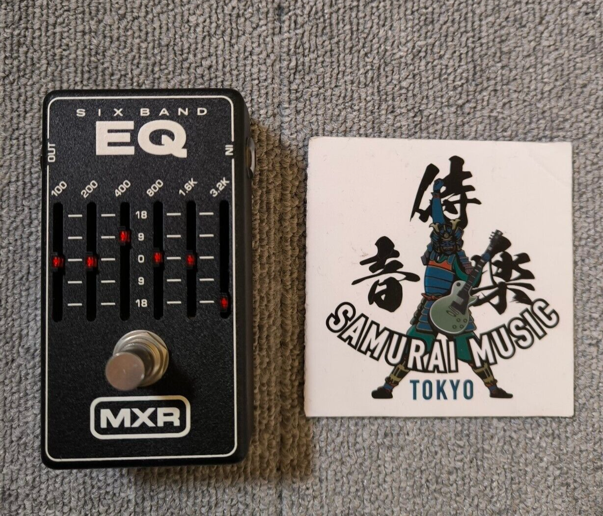 MXR Six Band EQ Equalizer M109 6 Band EQ Guitar Effect Pedal