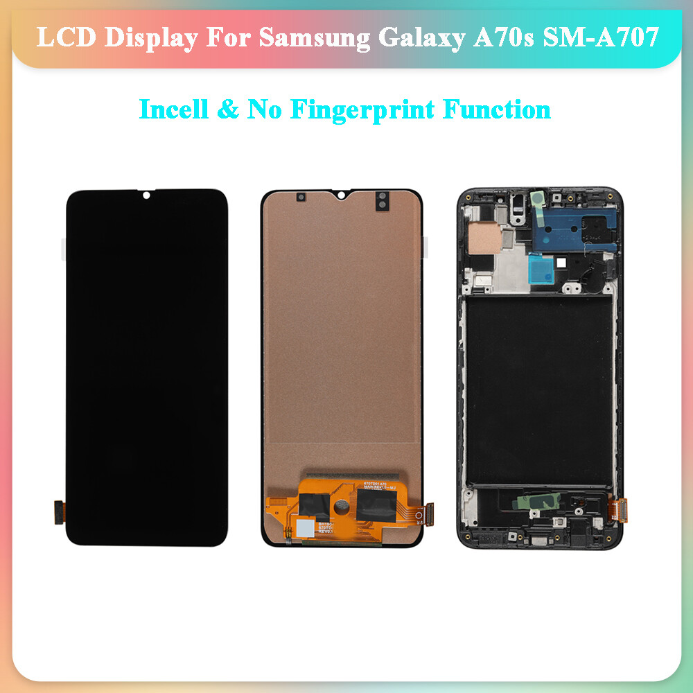 LCD Display Touch Screen Assembly for Samsung Galaxy A70s SM-A707 No  Fingerprint