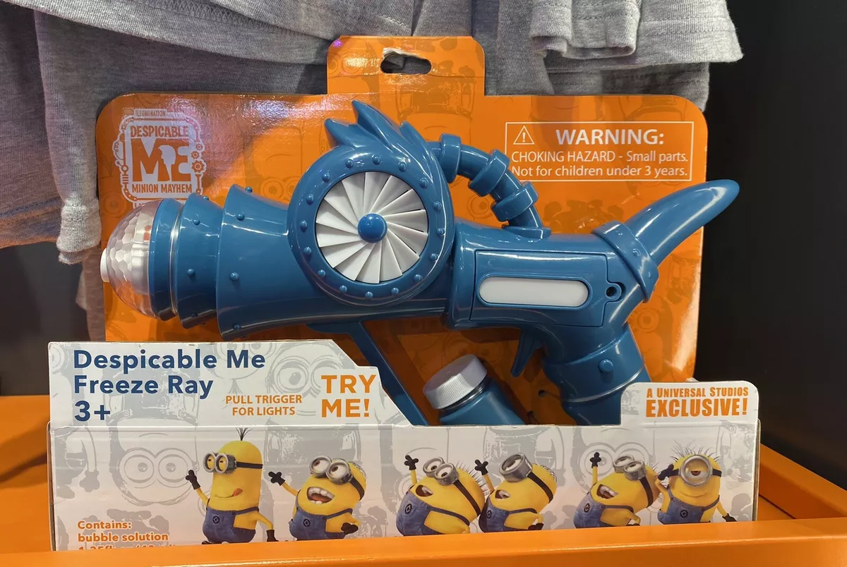 Universal Studios Despicable Me Freeze Ray Bubble Gun