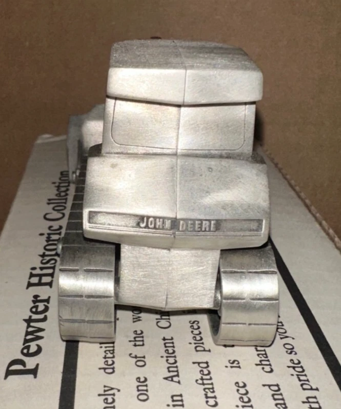 Spec Cast 1/50 Pewter John Deere 850C Crawler 1997 EXPO #JDM098 #60 - Image 4 of 4