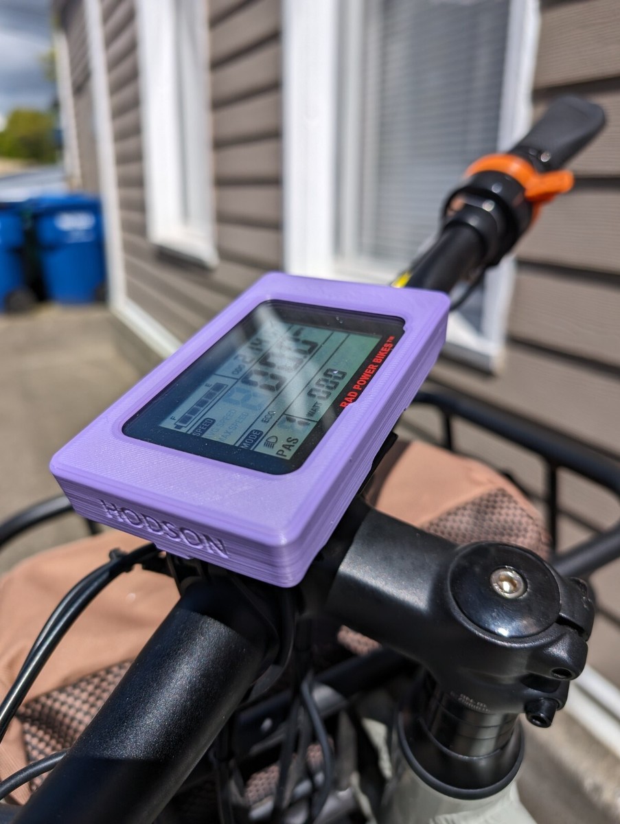 3d Printed Rad Power Bike Battery Cover Rad Power E-Bike Display