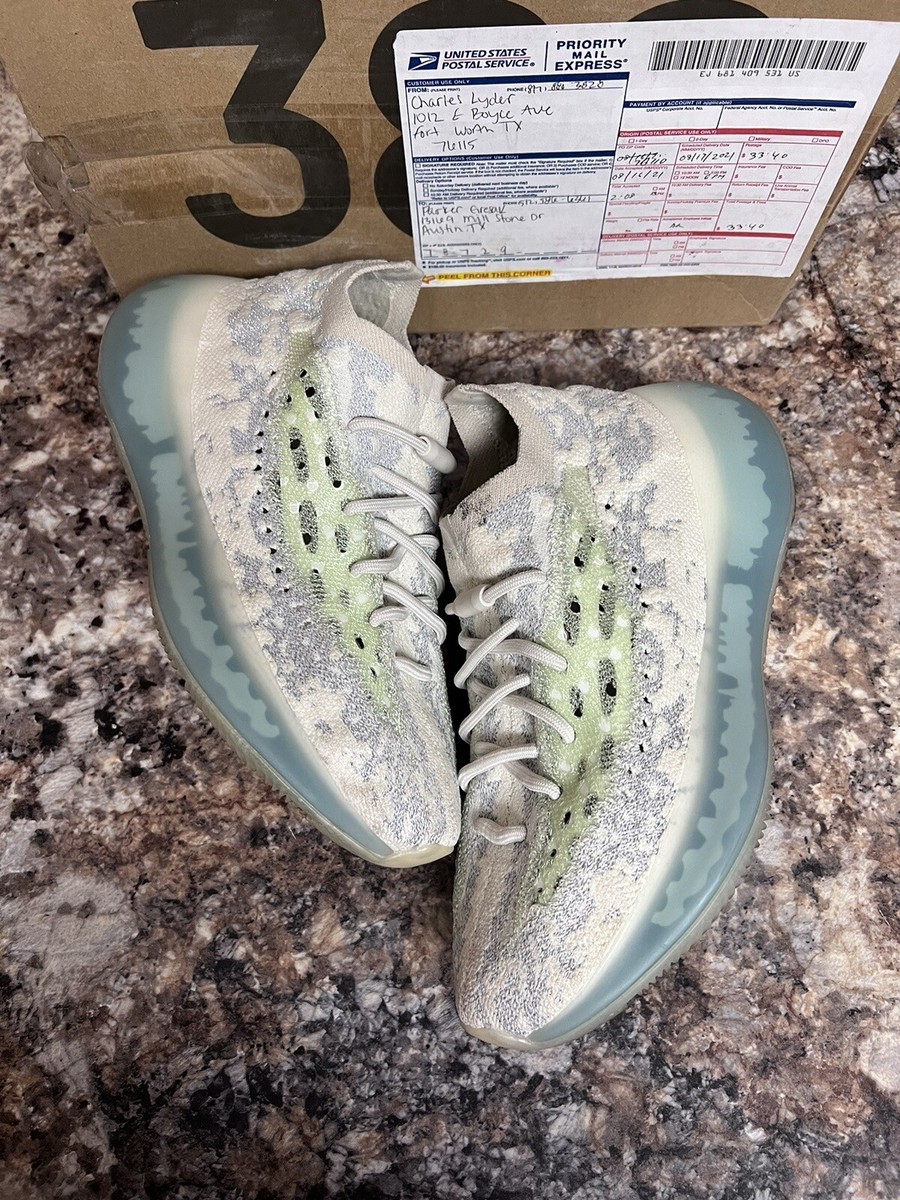 Adidas yeezy 380 alien blue size authentic gw0304 350 boost ye