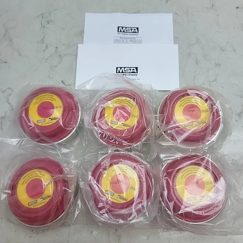 6 Pack MSA 815188 Comfo Twin Combination Cartridge P100 Short Stack Filter Type