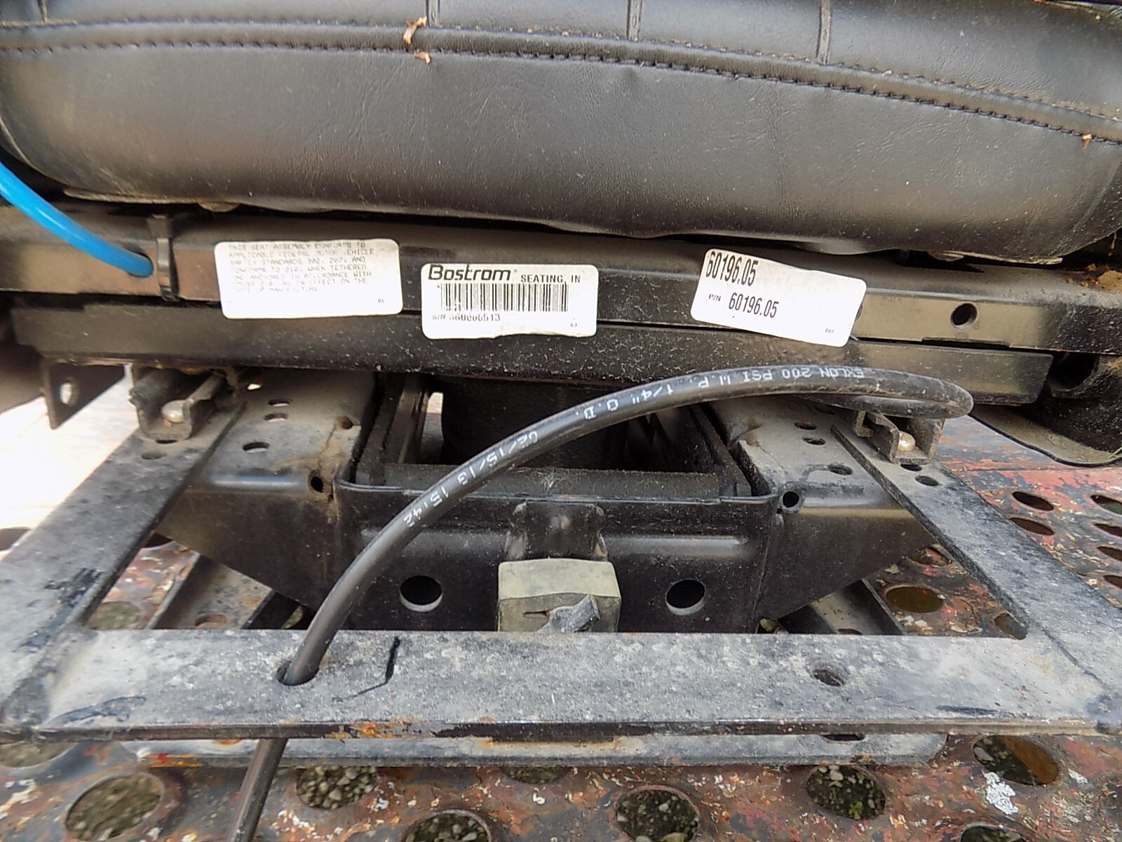 BOSTROM black 60196.05 truck BUCKET SEAT eBay