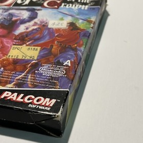 Defender Of The Crown NES Game Nintendo Boxed Instruction Manual Booklet PAL