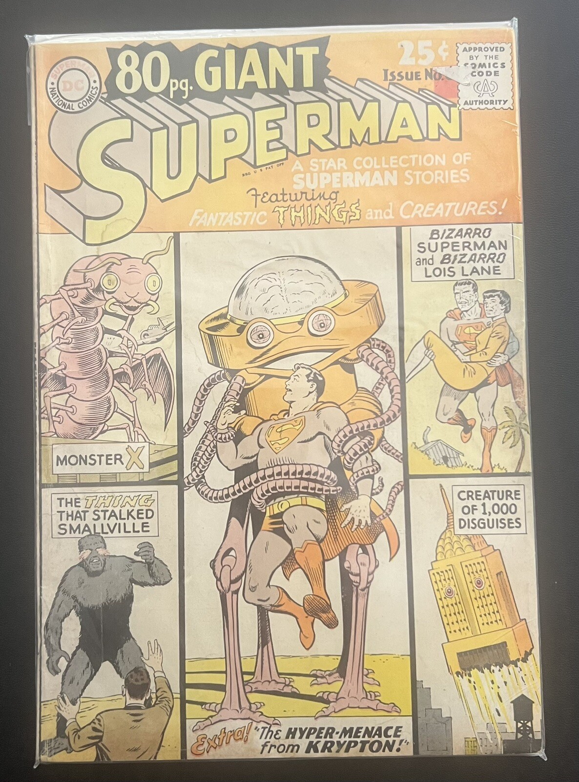 Superman 80 Pg Giant #6 1965 DC Comics Bizarro Lois Lane Hyper-Menace ...