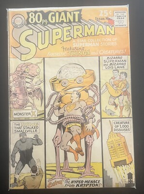 Superman 80 Pg Giant #6 1965 DC Comics Bizarro Lois Lane Hyper-Menace ...
