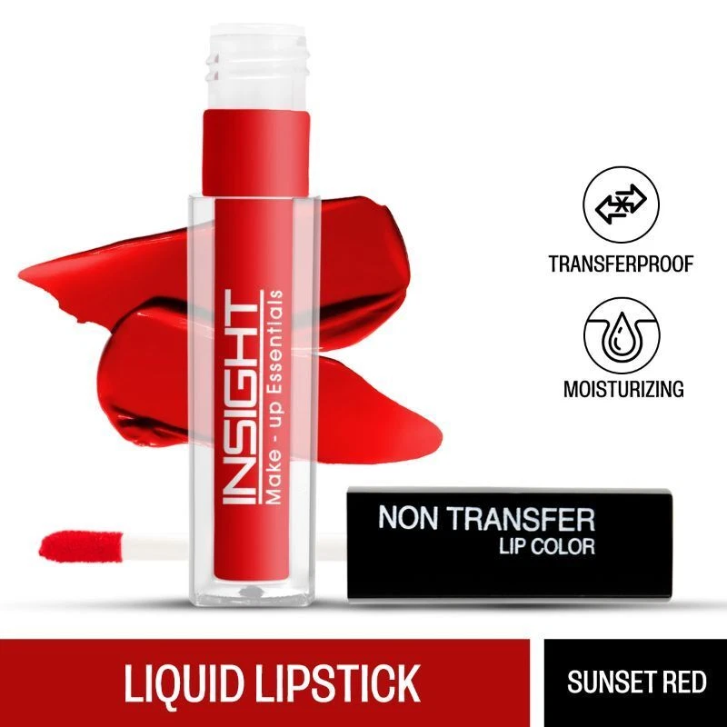Insight Cosmetics Non Transfer Liquid Lipstick 4ml - Multishades - Image 4 of 4
