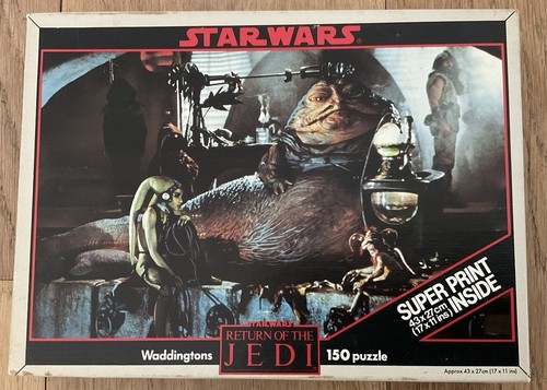 Vintage Star Wars Rückkehr der Jedi-Ritter 150 Teile Puzzle ungeöffnete Tasche