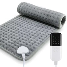 10 Modes Electric Heat Pad Heating Mat Warmer Waist Back Pain Relief Adjustable