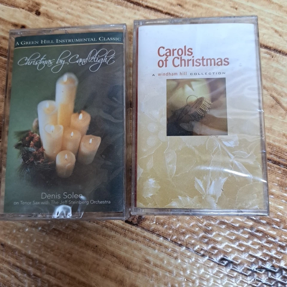 NEW Vintage Christmas Audio Cassette Tapes Lot of 15 Holiday Music Collection - Image 4 of 4