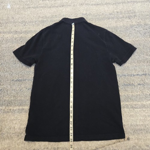 Versace Collection Men's Polo Shirt Top M Black Short Sleeve Authentic - Picture 6 of 8
