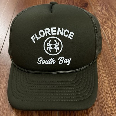 JJ Florence Hat Cap Snap Back Green Spyder South Bay New