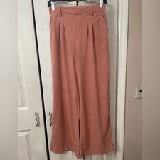 NWT Halara Flex High Waisted Pocket Wide Leg Waffle Work Pants Size Small