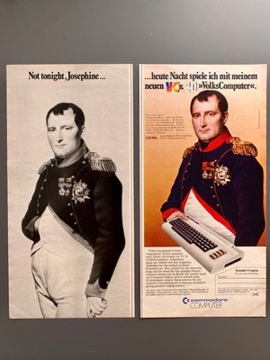 Commodore VC 20 Computer VolksComputer 80s retro 1982 Vintage Werbung Reklame