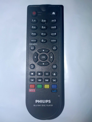 Genuine OEM Phillips Blu-Ray DVD Disc Player Remote Control TZH-049 Original