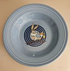 Fiestaware Bugs Bunny 9 Inch Soup Bowl Looney Tunes Homer Laughlin Yellow Good