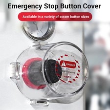 Emergency Stop Button Protective Cover High Temperature Resistant Push Button