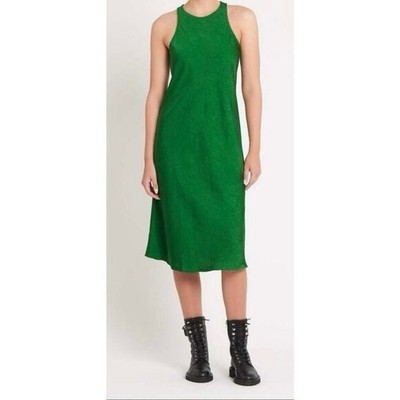 baum und pferdgarten green dress Shop ABELLINE DRESS in Distorted Green Flower main image 0