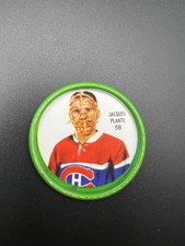 1962-63 Shirriff Coins Jacques Plante #58 HOF Montréal Canadiens