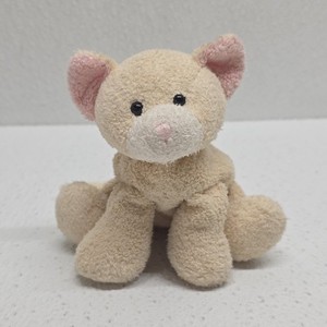 Russ Berrie Plush Tabbies Luv Pets Cream Kitten Cat 5" Soft Mini Plush