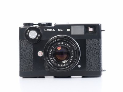 Leitz Wetzlar Leica CL mit Summicron-C 2/40mm BITTE LESEN