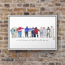 Lucy Claire Illustrationen A4 Kunstdruck leichte Sekunden kleinere M&auml;ngel Geschenk