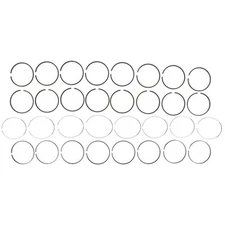 MAHLE Engine Piston Ring Set 41548; Moly-Faced Standard Fit