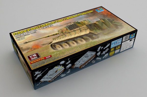 Pz.Kpfw.Vi Ausf.E Sd.Kfz.181 Tiger I (Med Production) / 1:16 - Trumpeter / 00944-image