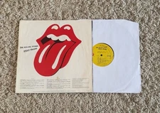 The Rolling Stones Sticky Fingers Vinyl Record READ