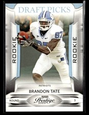2009 Playoff Prestige #113 Brandon Tate Draft Picks Light Blue #/999 Rookie card. rookie card picture