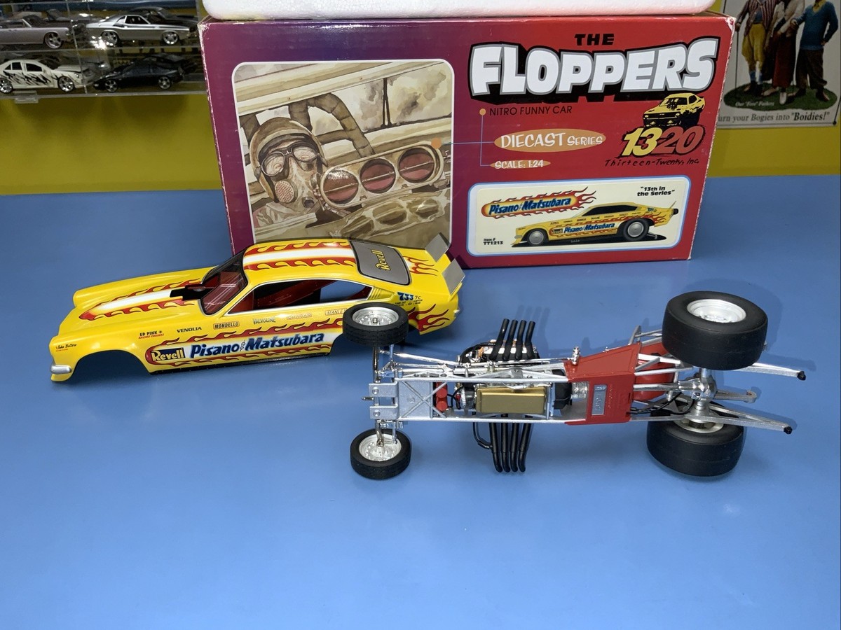 RARE 1320 THE FLOPPERS PISANO & MATSUBARA NHRA NITRO FUNNY