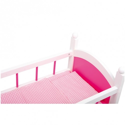 Letto per bambole rosa in buone condizioni foto 2