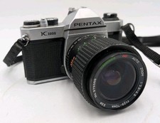 PENTAX K1000 35mm SLR Film Camera with Samyang 28-70mm Auto Zoom Lens