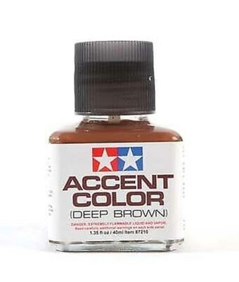 Tamiya Deep Dark Red-Brown Accent Color Wash 1.35oz 40ml 87210