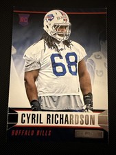 Cyril Richardson #123 Rookies & Stars NFL Football 2014 Buffalo Bills RC