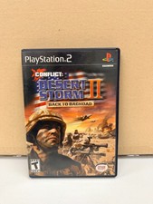 Conflict Desert Storm 2 Back to Baghdad PS2 Complete CIB Tested